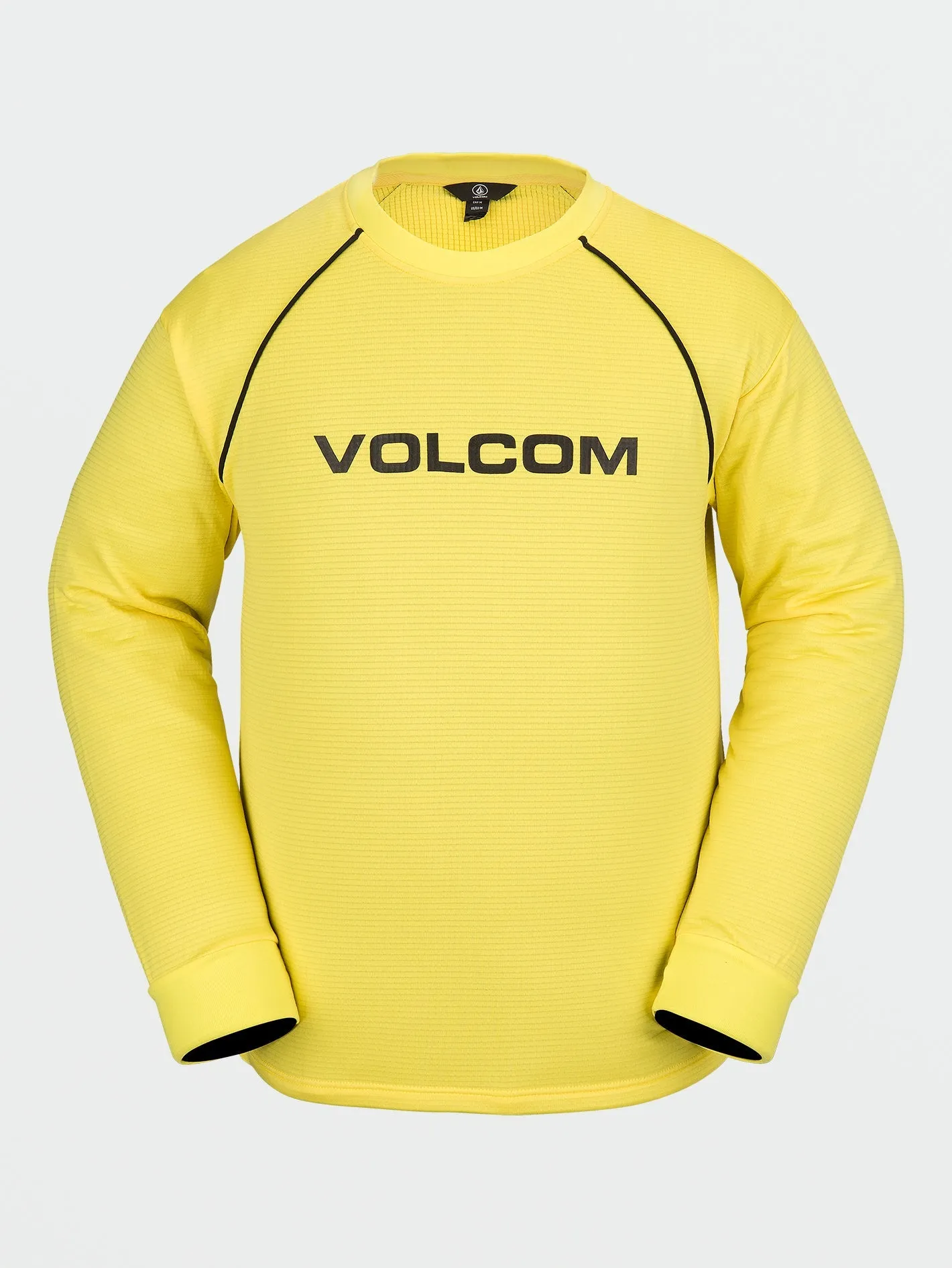 Sweat Waffle Backed Fleece - Citron