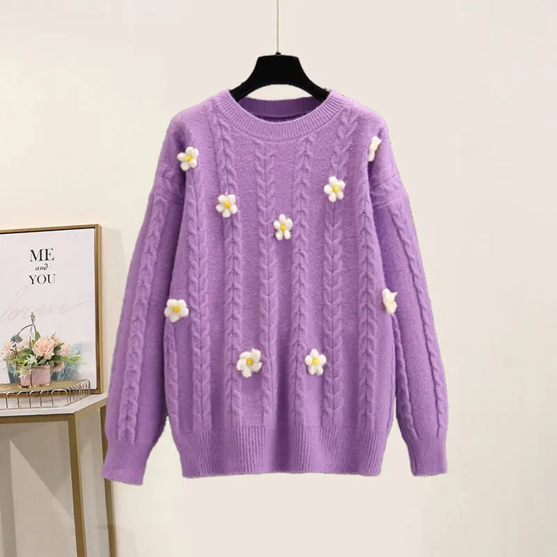 Sweater   Mesh Skirt Two-piece Set UB99248