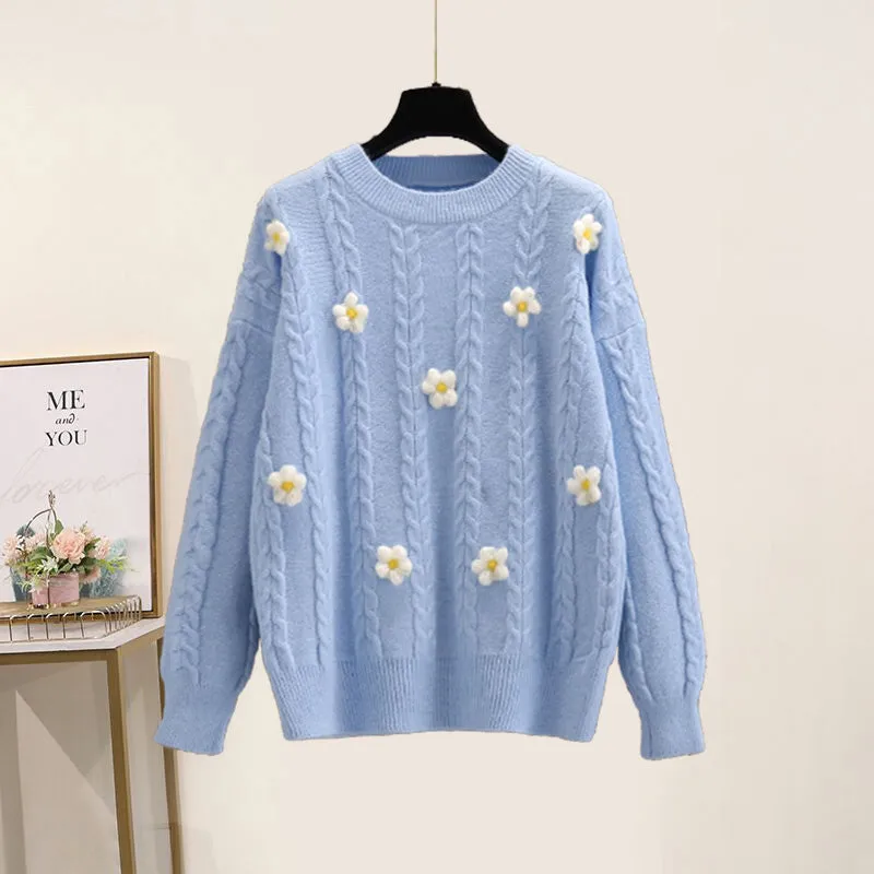 Sweater   Mesh Skirt Two-piece Set UB99248