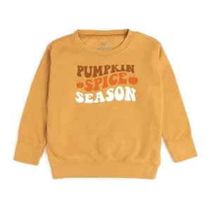 Sweet Wink Pumpkin Spice Season Adult Sweatshirt - Mustard