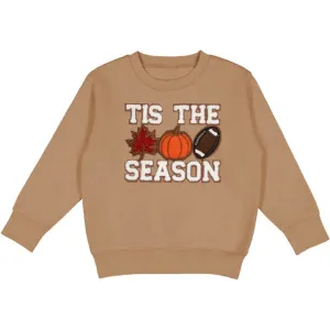 Sweet Wink Tis the Season Pumpkin Patch Sweatshirt - Mocha
