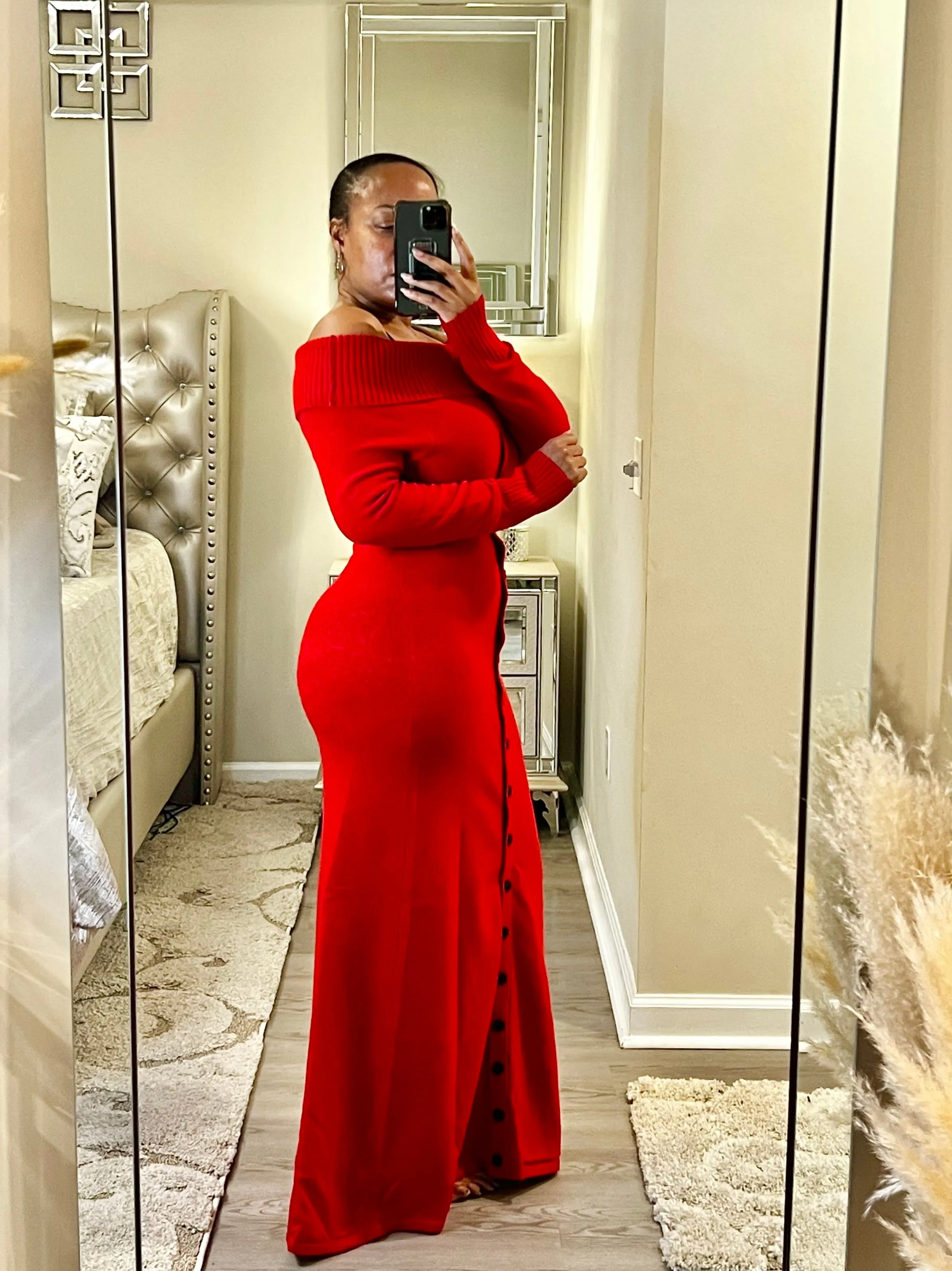 Sweetheart Sweater Dress 30% OFF NOW!