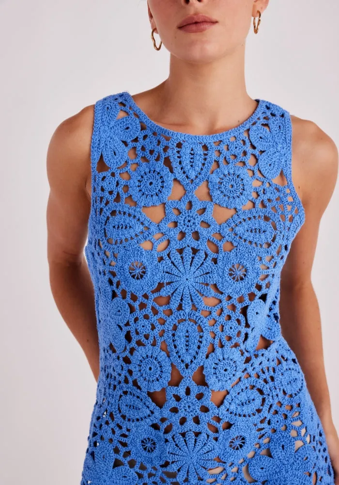 Tala Maxi Dress - Blue