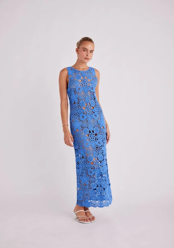 Tala Maxi Dress - Blue