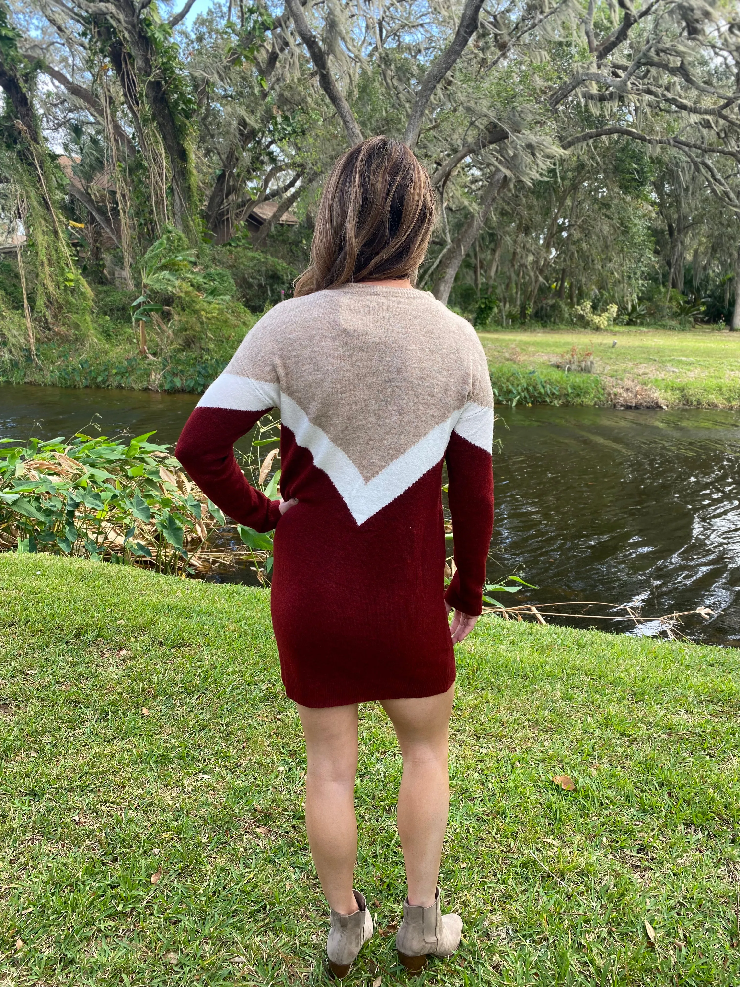 Tally Girl Sweater Dress