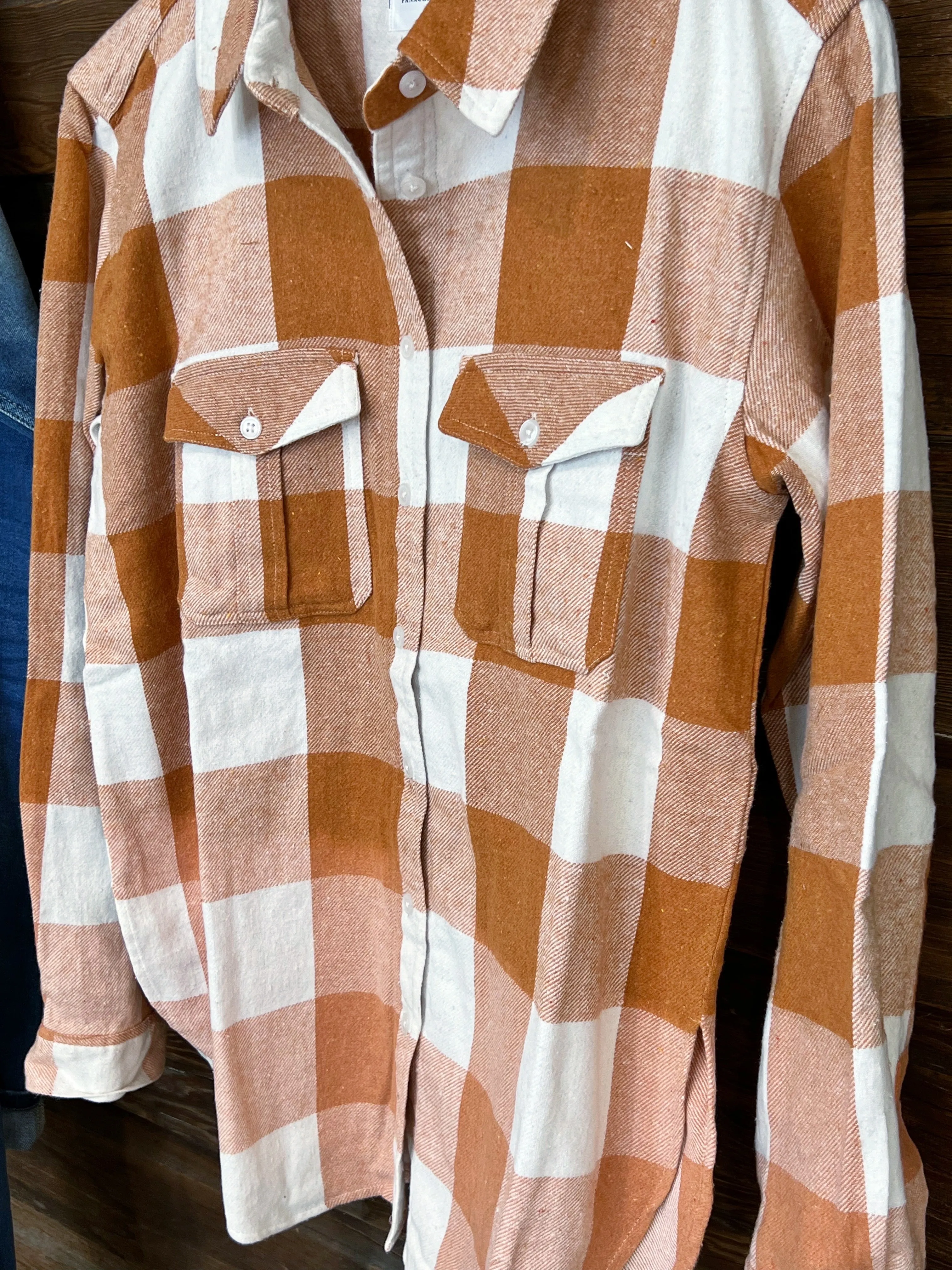 The Arlington Flannel Top