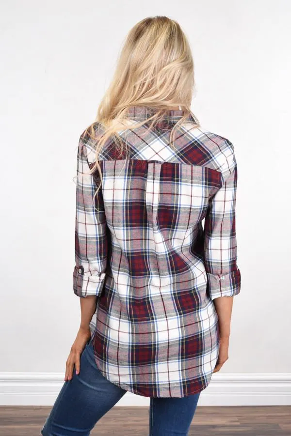 Thread & Supply ~ Red & Blue Plaid