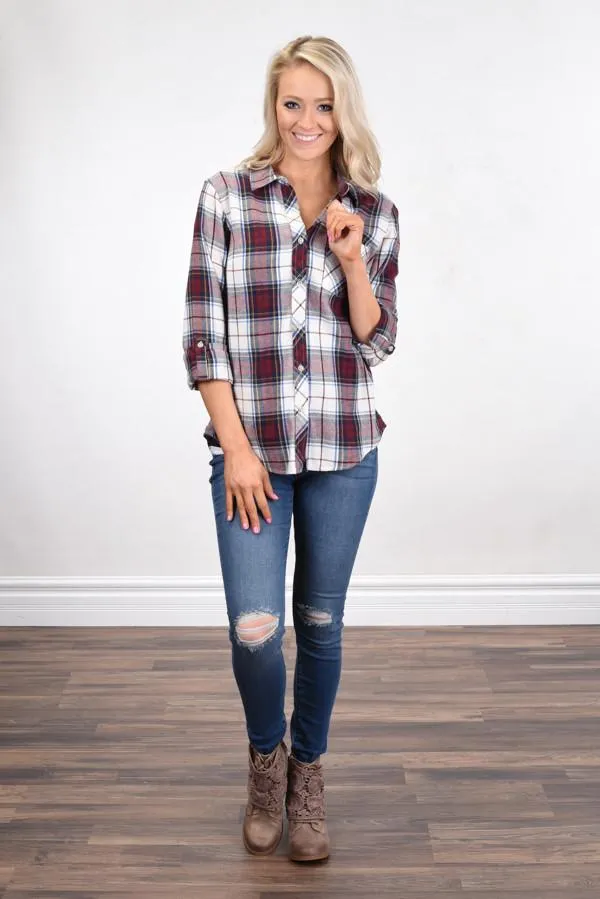 Thread & Supply ~ Red & Blue Plaid