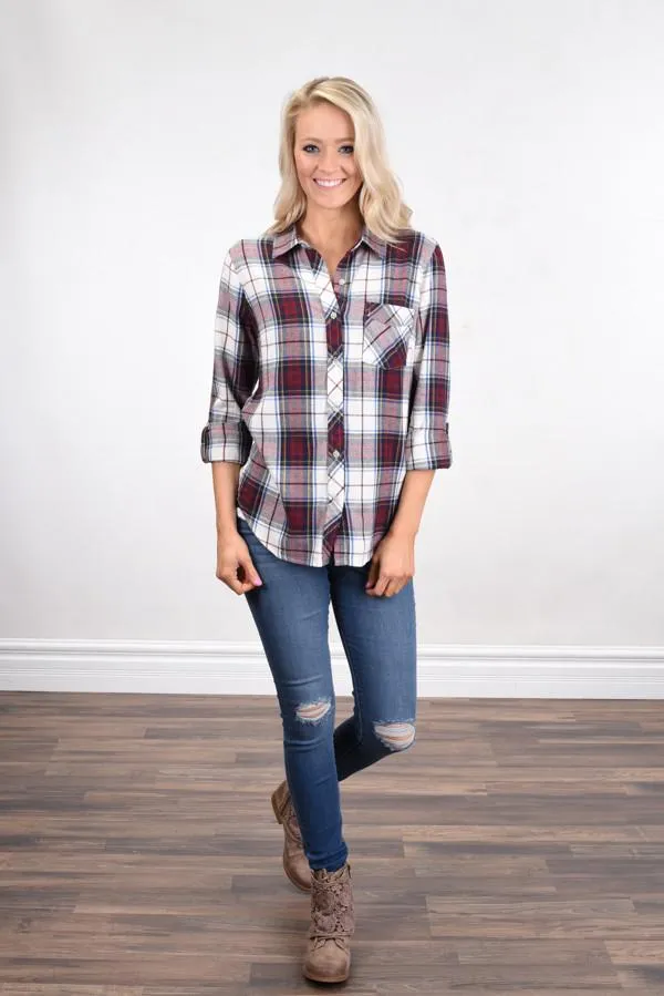 Thread & Supply ~ Red & Blue Plaid