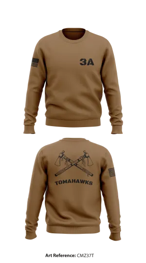 TOMAHAWKS Store 1 Core Men's Crewneck Performance Sweatshirt - CMz37T