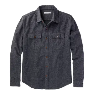 Transitional Flannel Utility Charcoal Jaspe