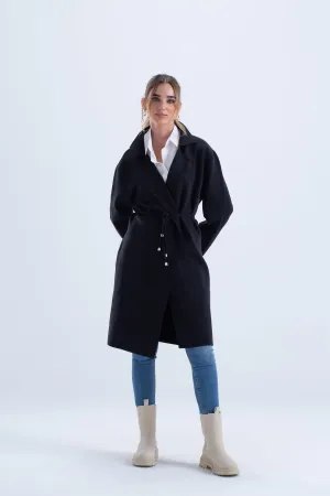 Trench Coat with Adjustable Belt