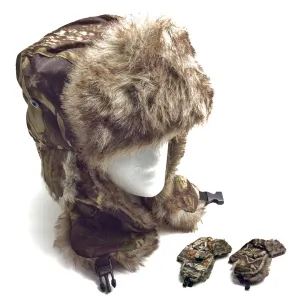 Trooper Hats Camo w/Fur Lining