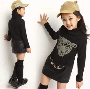 Turtle neck sweater Top dress