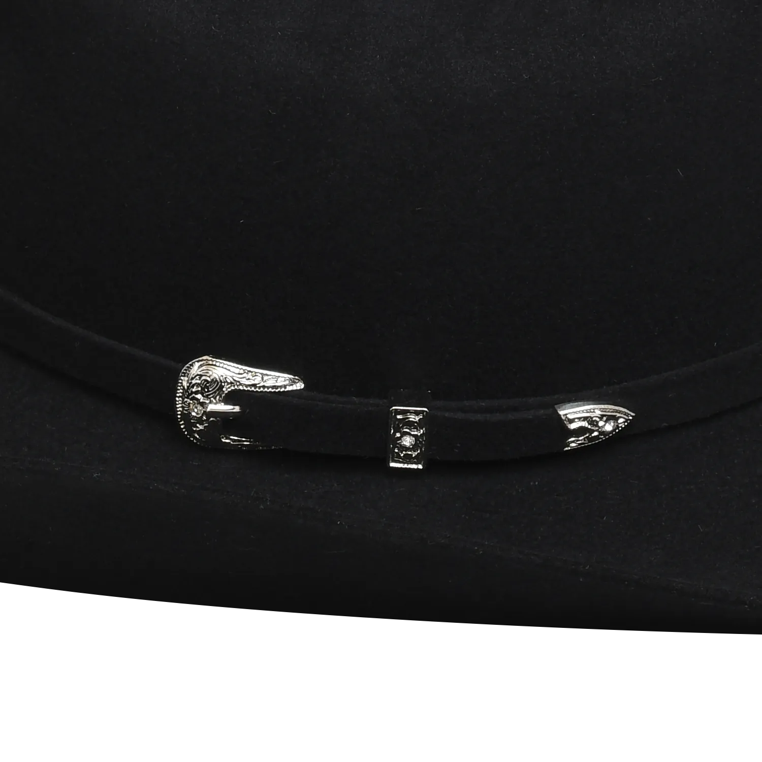 Twinstone Cowboy Hat 10X Cattleman Black B-4" Texas