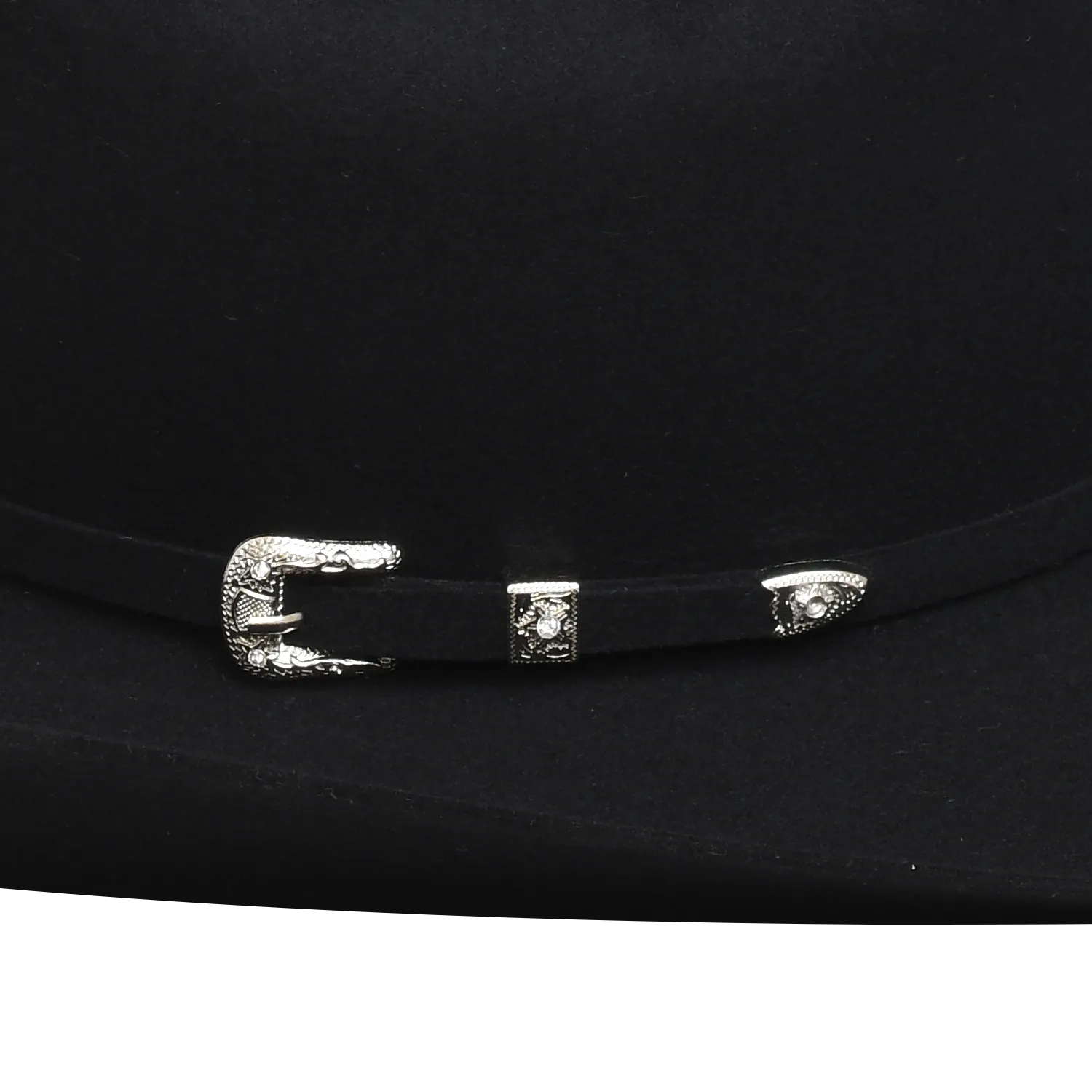 Twinstone Cowboy Hat 6X Cattleman Black B-4" Texas