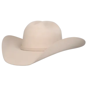Twinstone Cowboy Hat 6X Cattleman Silver Belly B-4" Texas