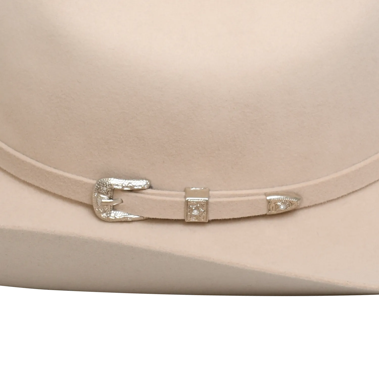 Twinstone Cowboy Hat 6X Cattleman Silver Belly B-4" Texas