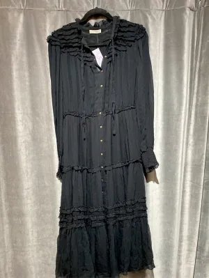 Ulla Johnson Black Long Sleeve Maxi Dress