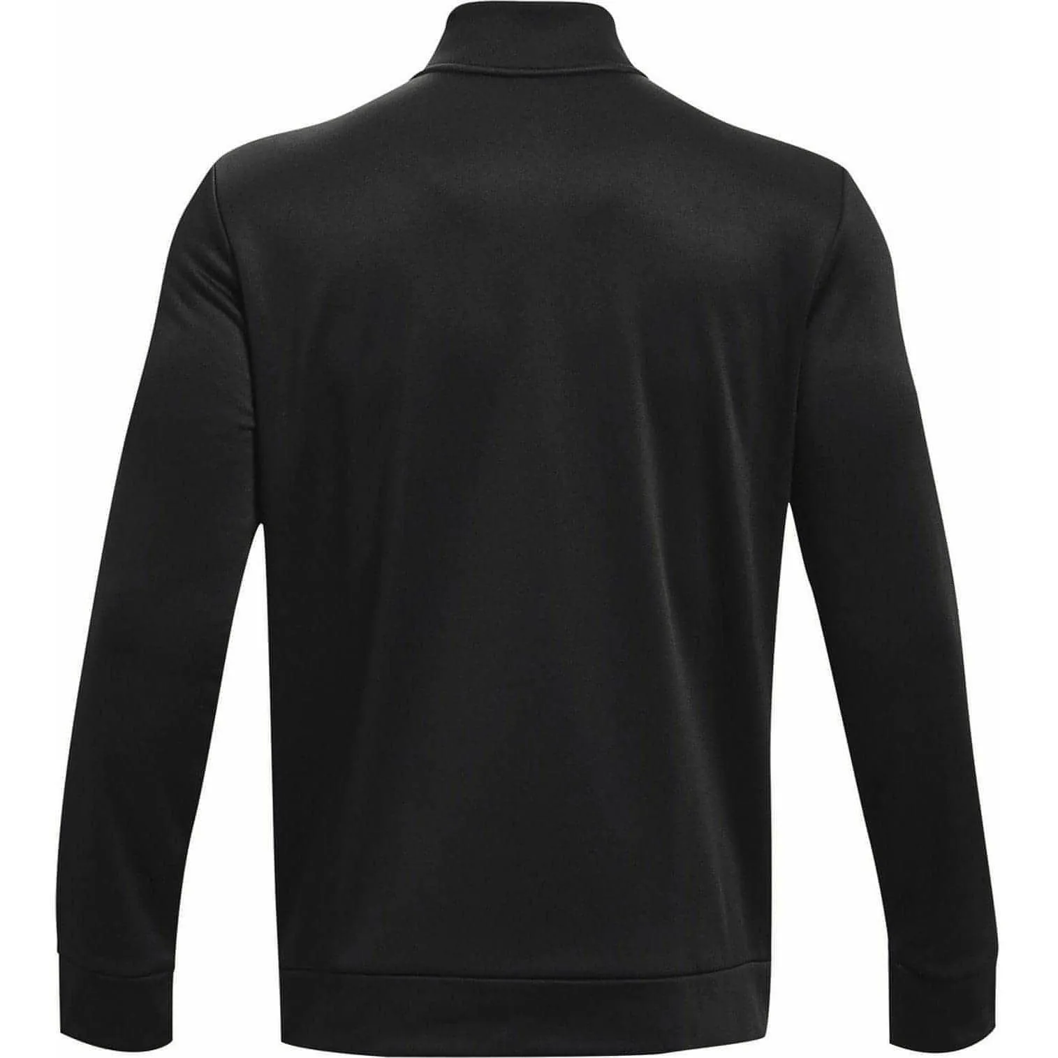 Under Armour Fleece Half Zip Long Sleeve Mens Training Top - Black