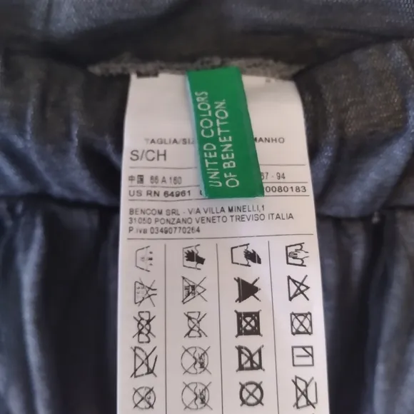 United Colors Of Benetton Black Mesh Maxi Skirt