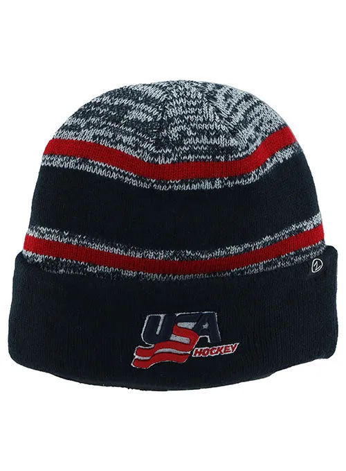 USA Hockey Slush Knit Beanie