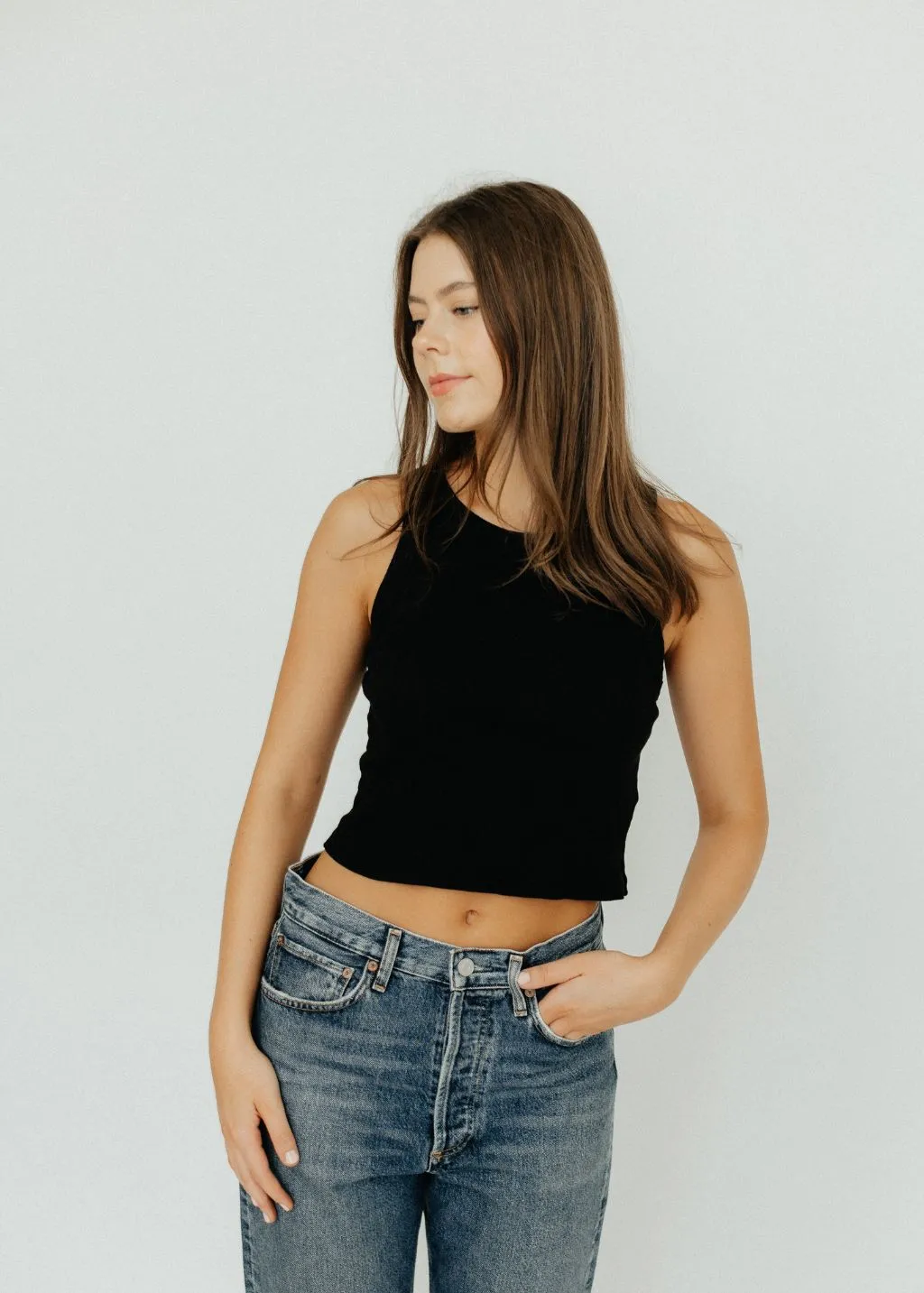 Velvet Harla Top in Black