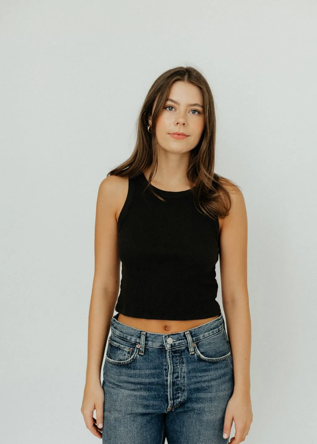 Velvet Harla Top in Thicket