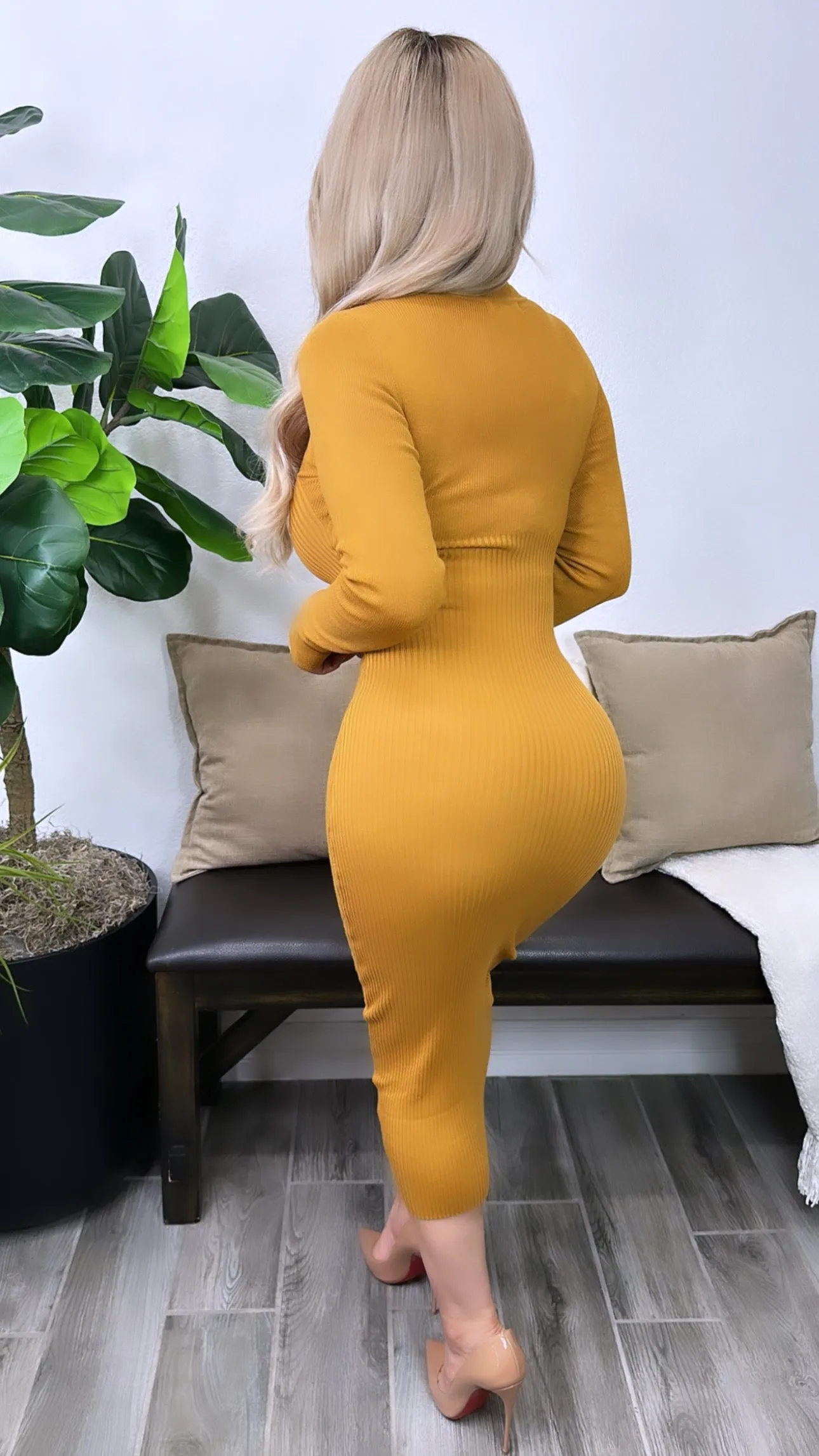 VERMONT CAMEL  DRESS