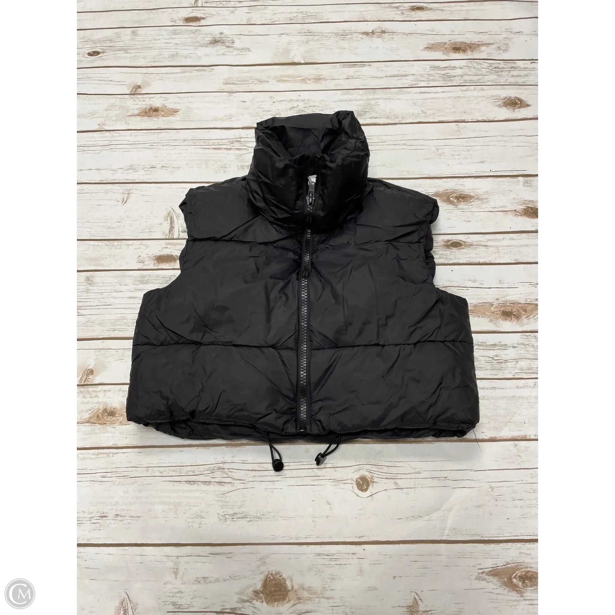 Vest Puffer & Quilted By Cmf In Black, Size: Xs