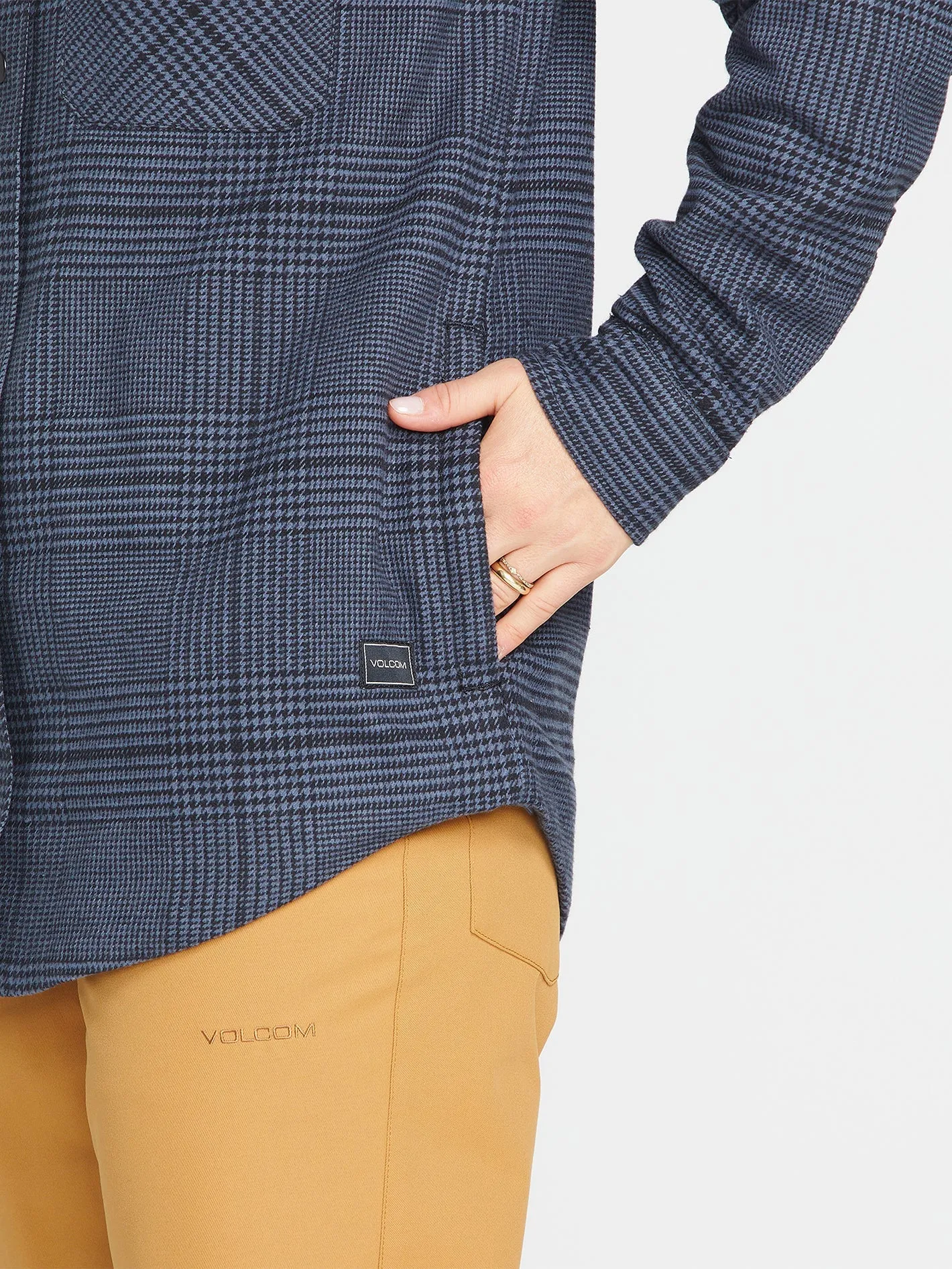 Veste Hooded Flannel - Black