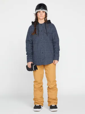 Veste Hooded Flannel - Black