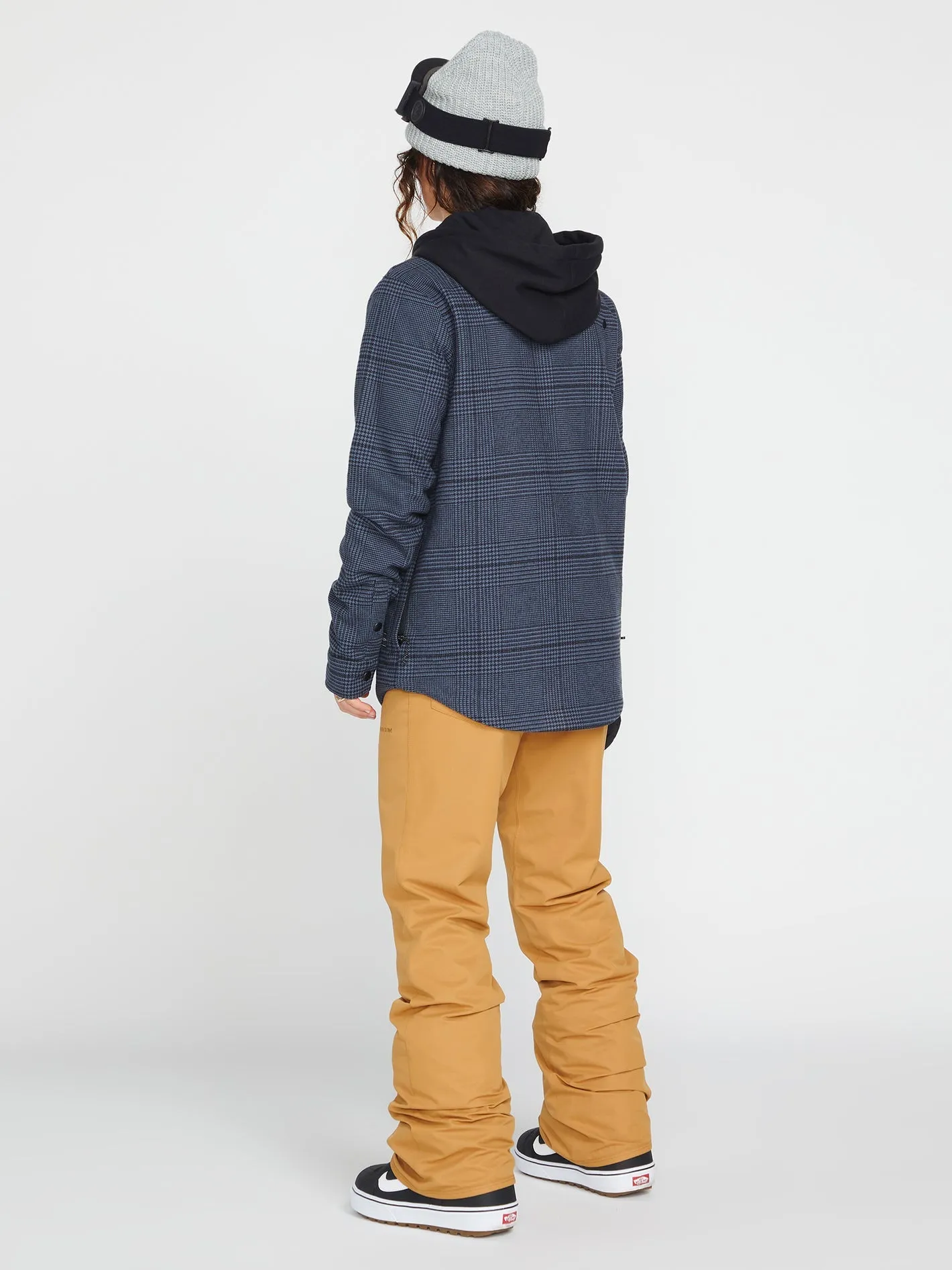 Veste Hooded Flannel - Black