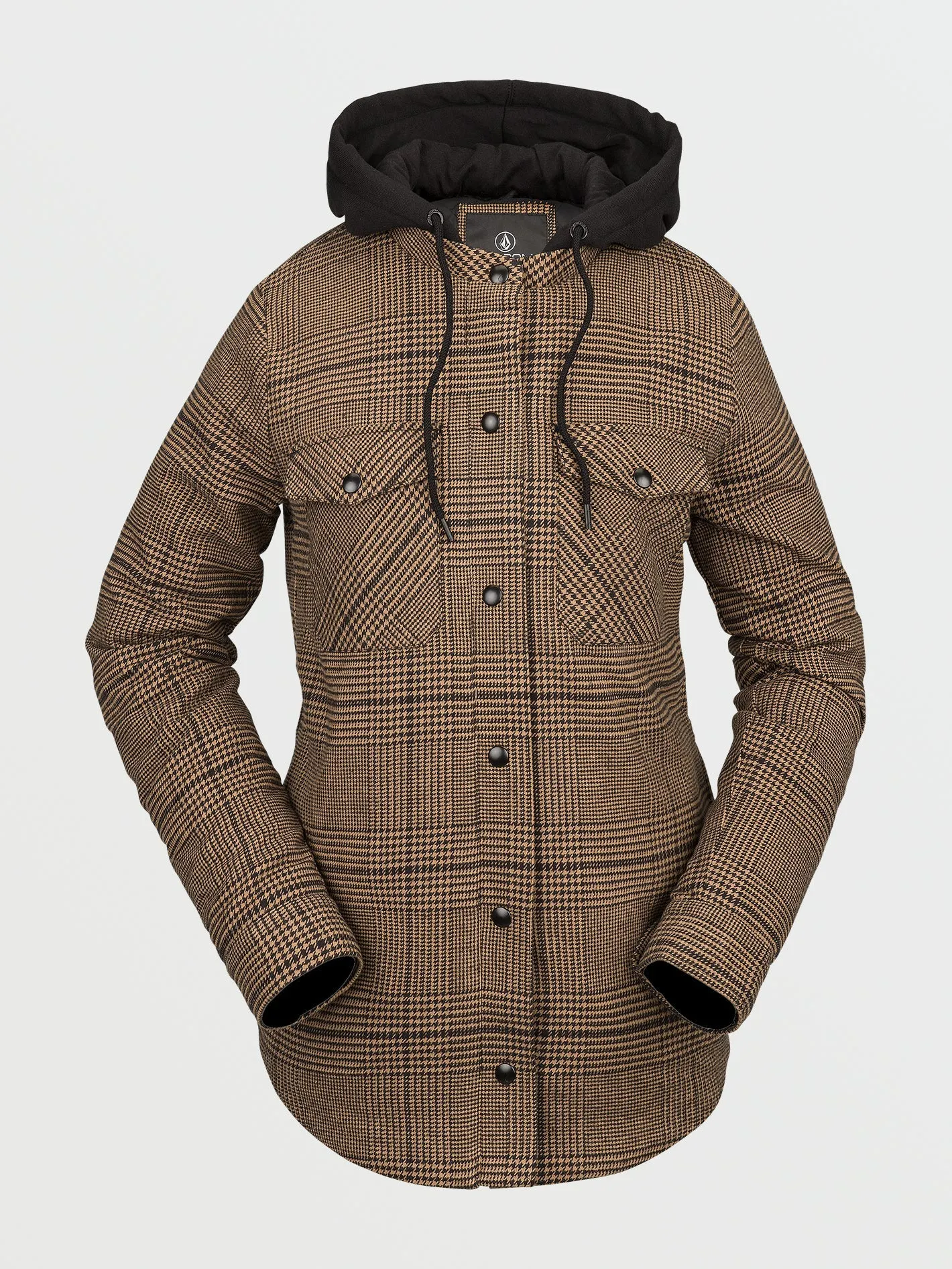 Veste Hooded Flannel - Caramel