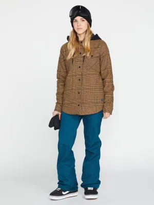 Veste Hooded Flannel - Caramel