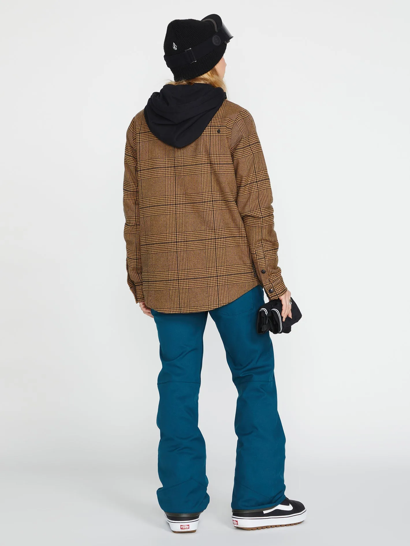 Veste Hooded Flannel - Caramel