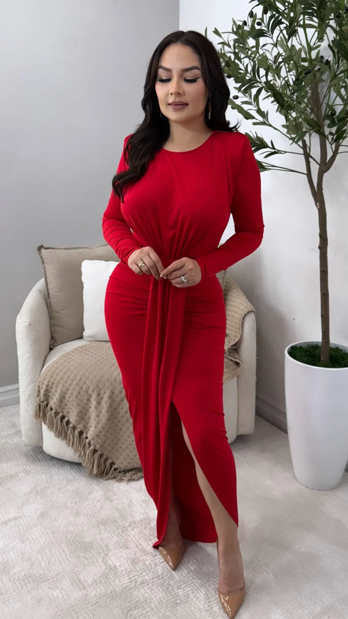 VISIONARY RED DRESS
