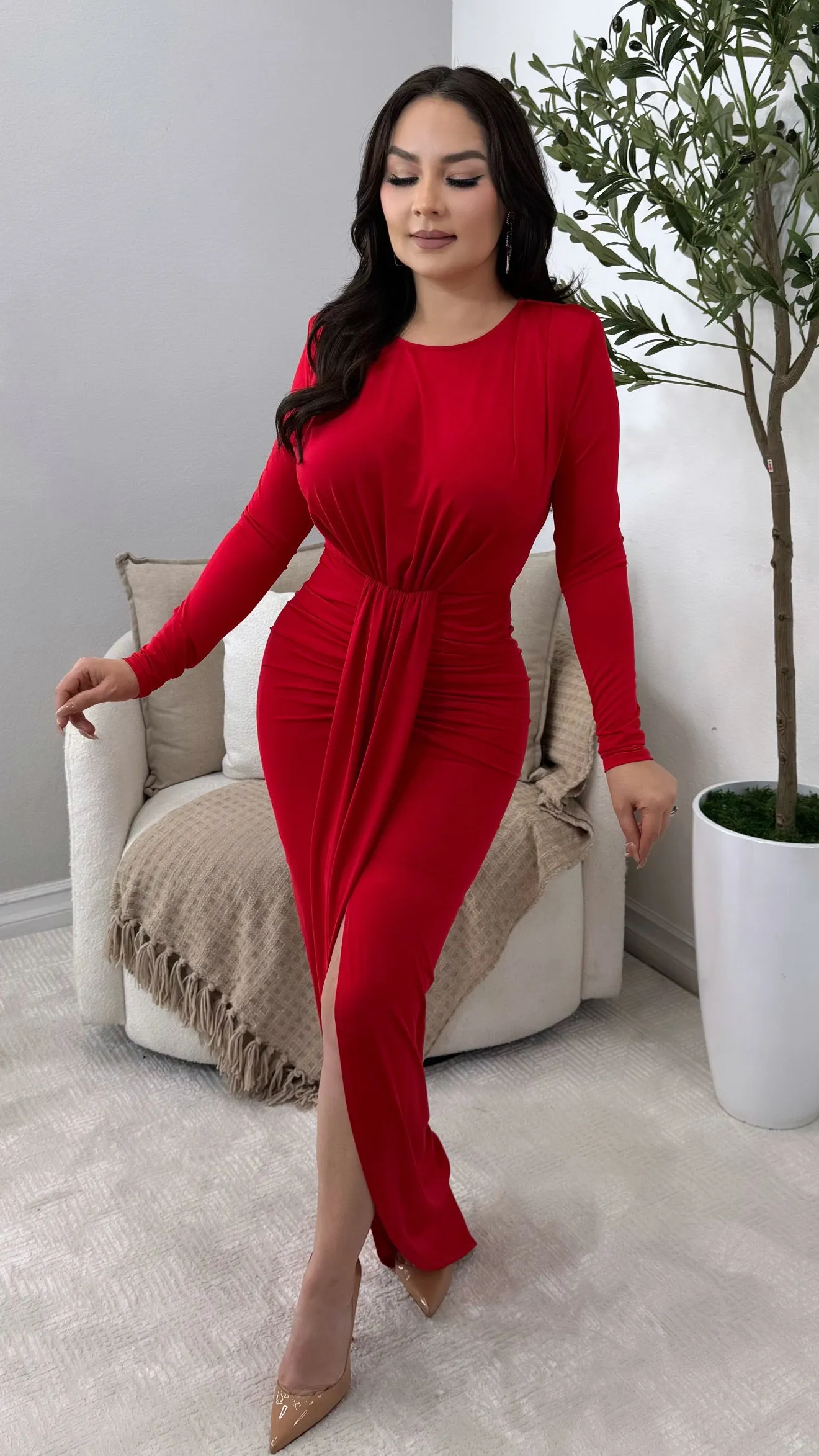 VISIONARY RED DRESS