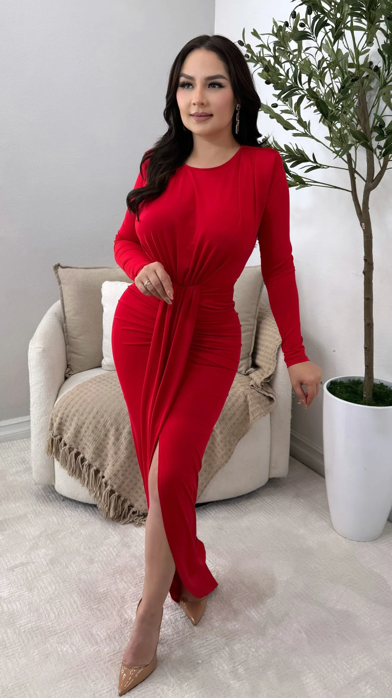 VISIONARY RED DRESS