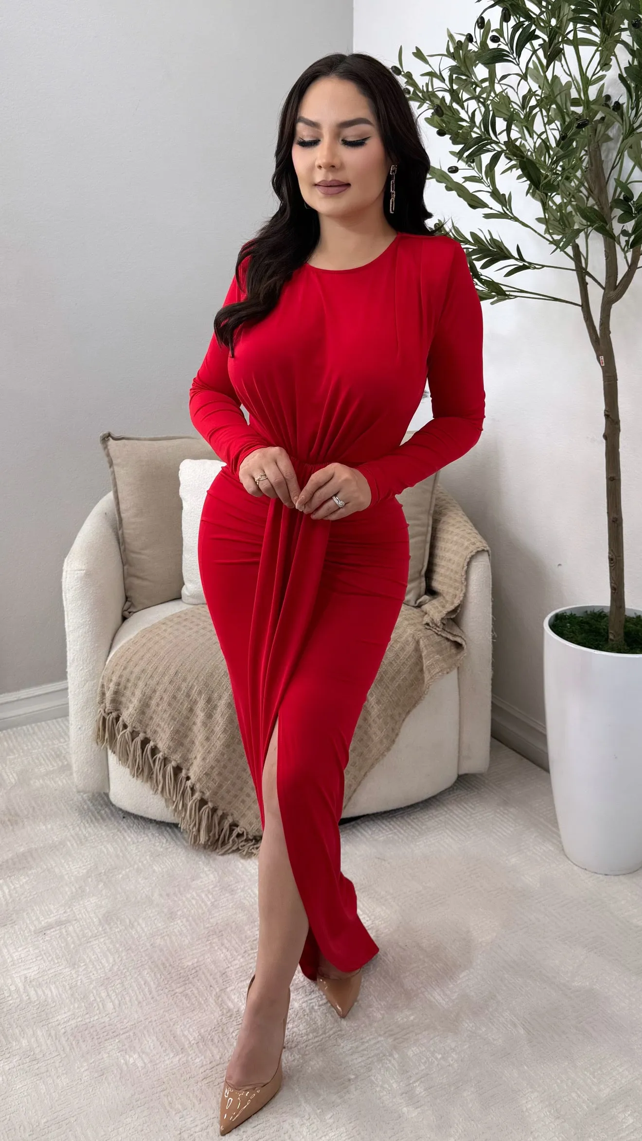 VISIONARY RED DRESS