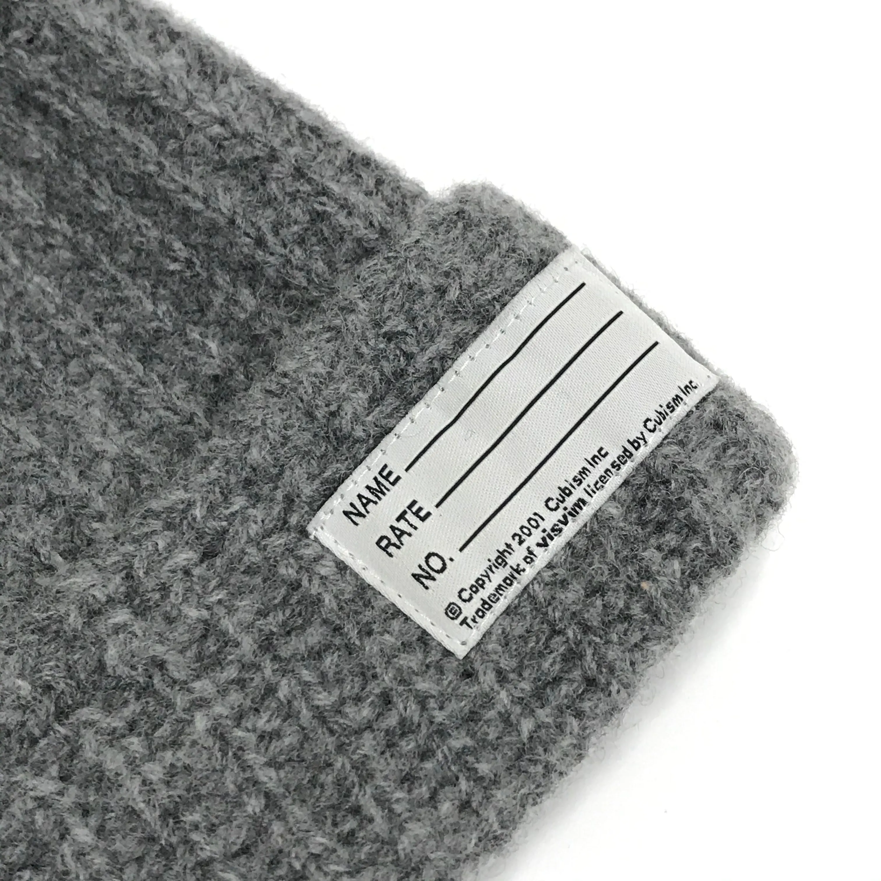 Visvim 11AW Wool Knit Beanie Grey