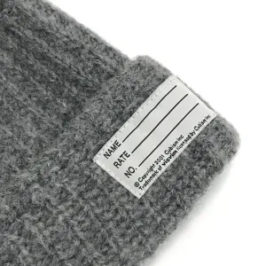 Visvim 11AW Wool Knit Beanie Grey