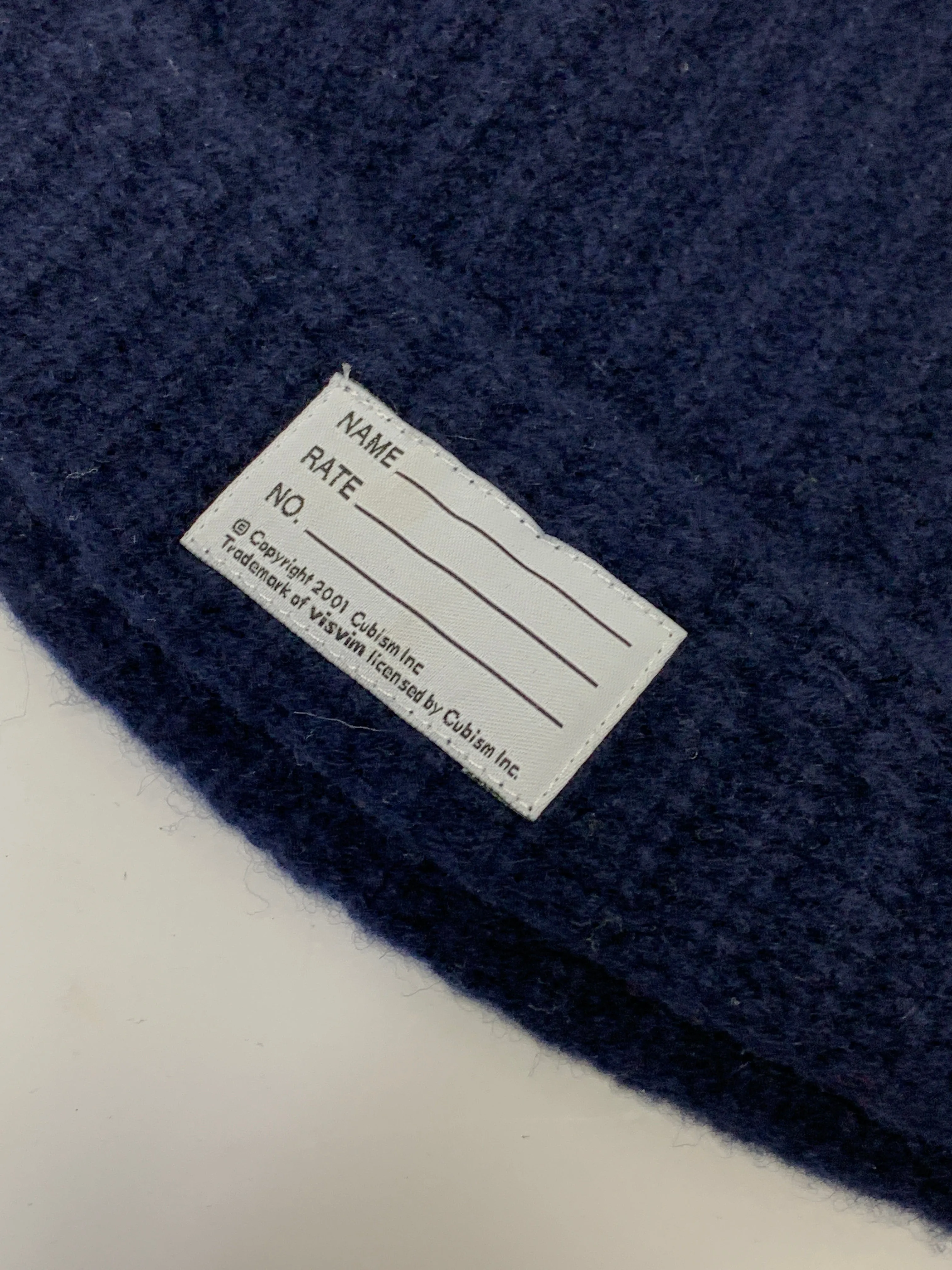 Visvim 14AW Wool Knit Beanie Navy