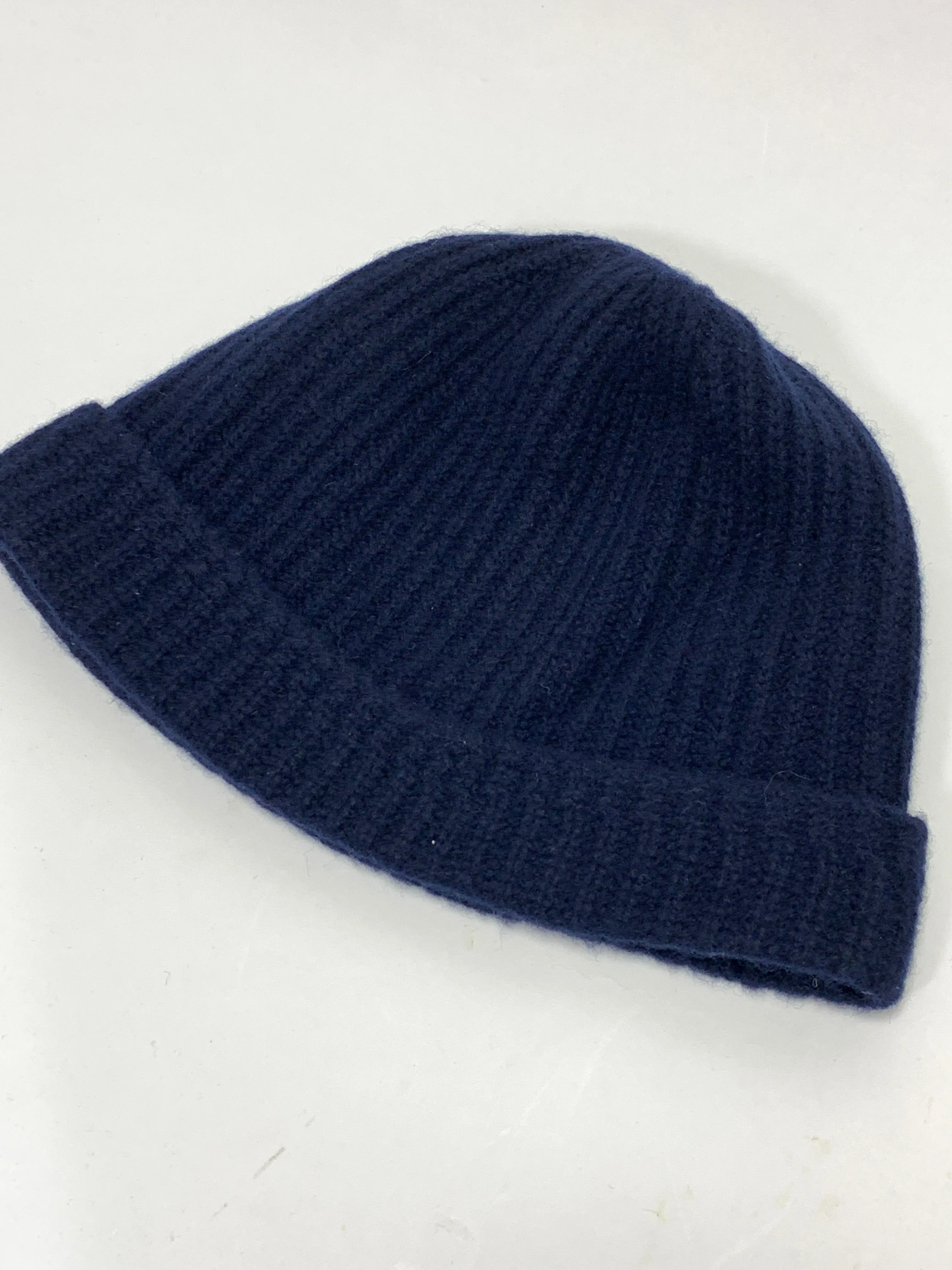 Visvim 14AW Wool Knit Beanie Navy