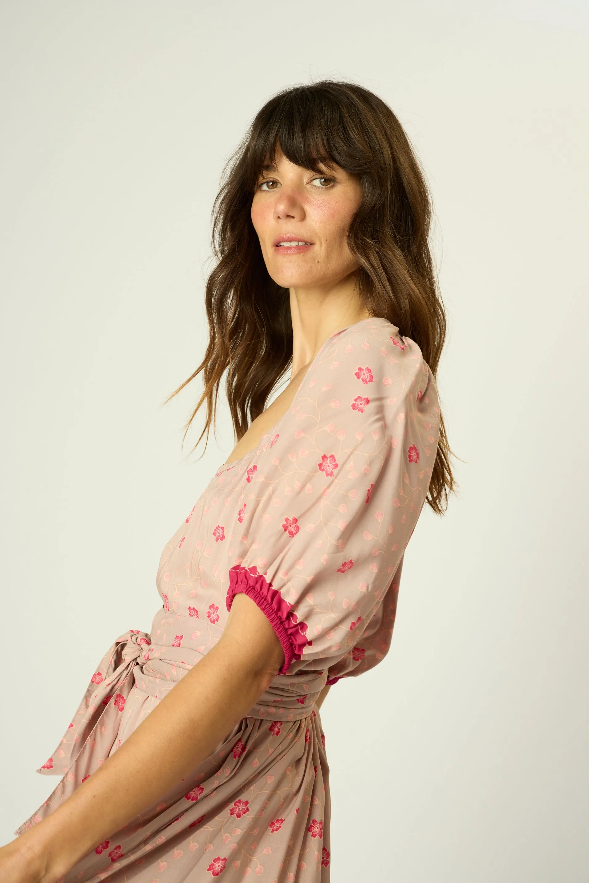 VIVI DRESS WITH SASH