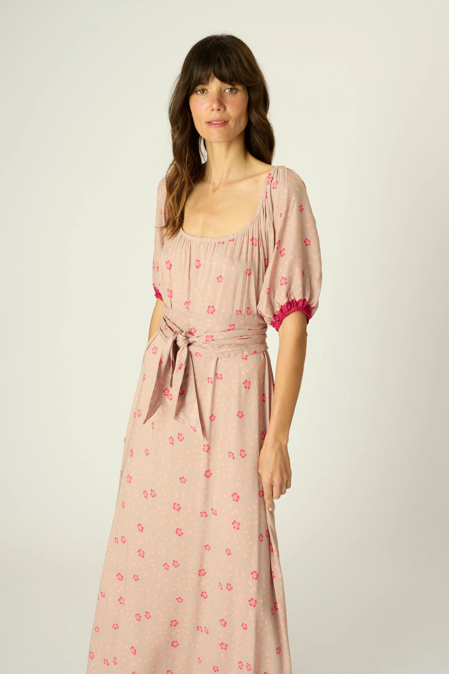 VIVI DRESS WITH SASH