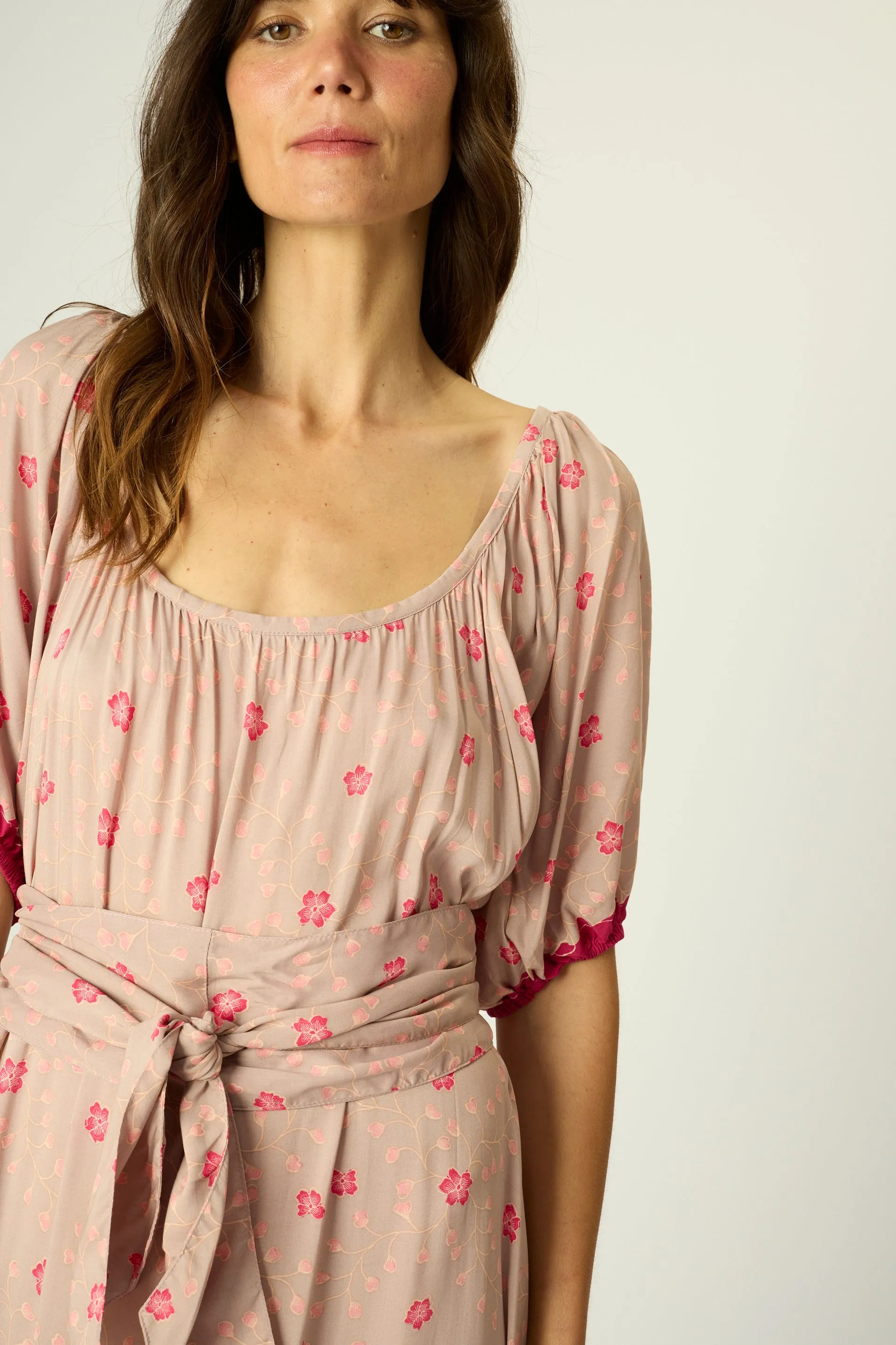VIVI DRESS WITH SASH