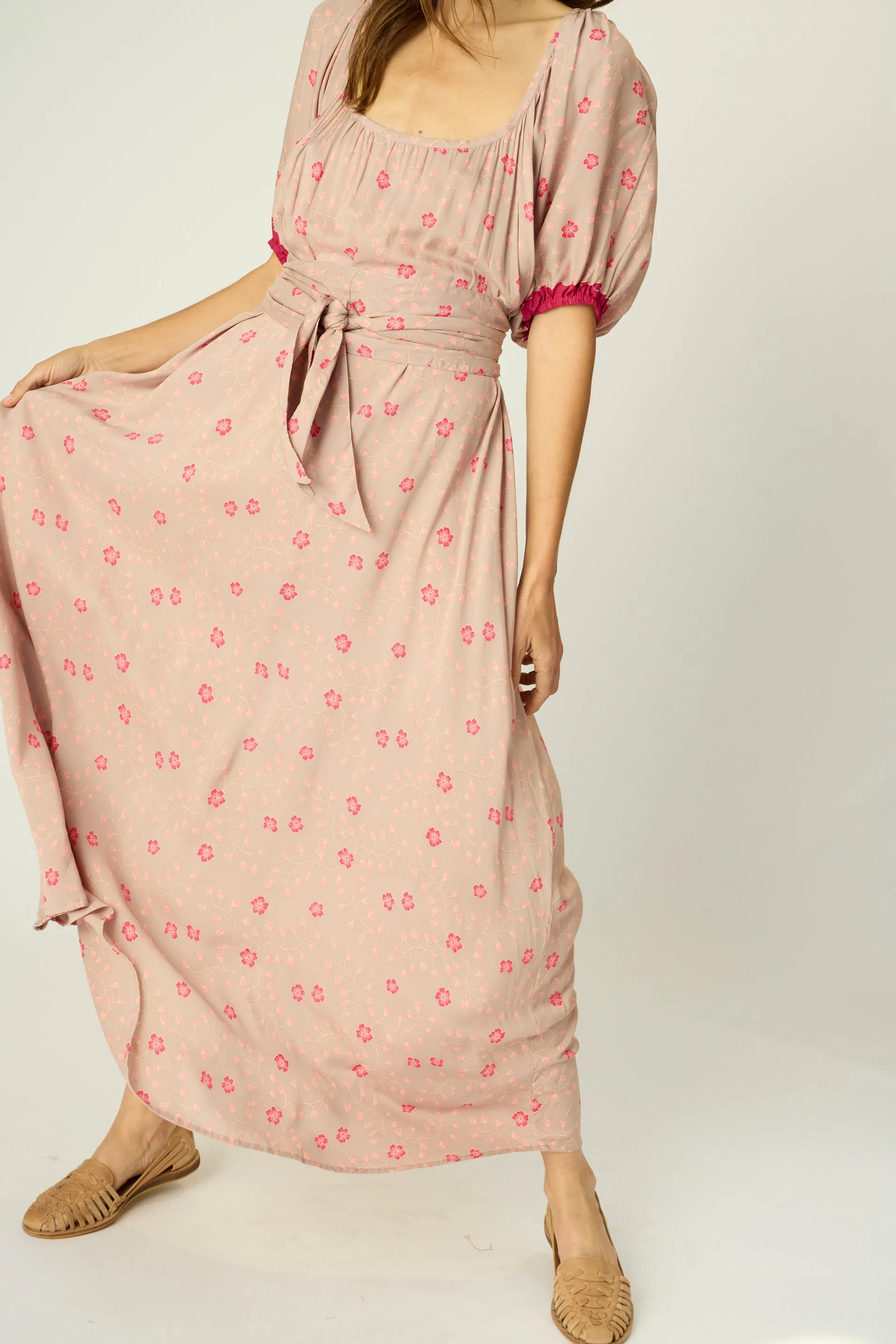 VIVI DRESS WITH SASH