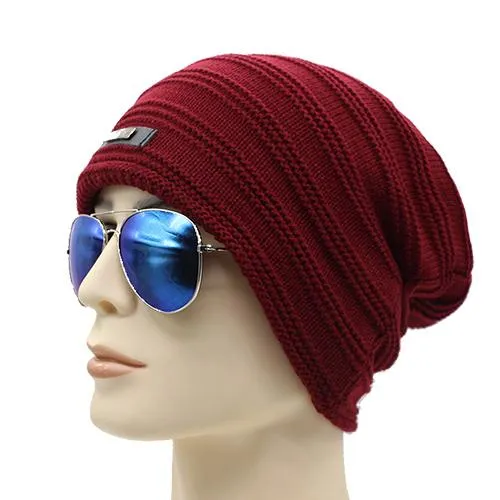 West Louis™ Baggy Solid Beanie