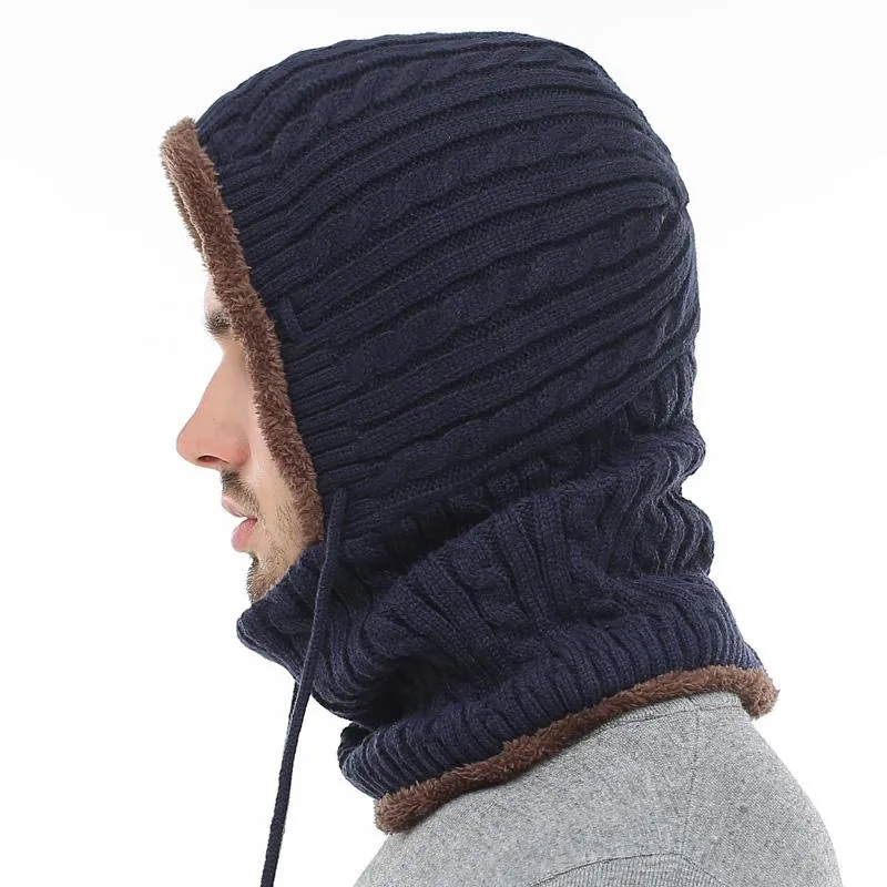 West Louis™ Winter Knitted Hat Beanie Scarf